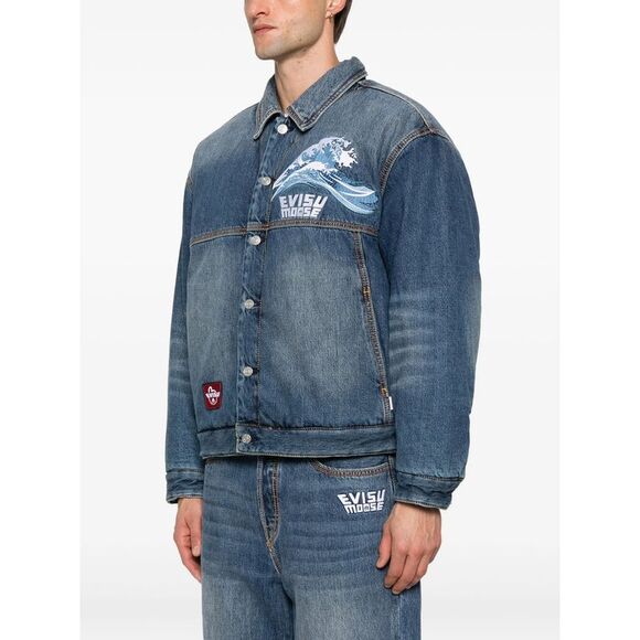 Moose Knuckles Blue Jackets - Denim Jackets Men